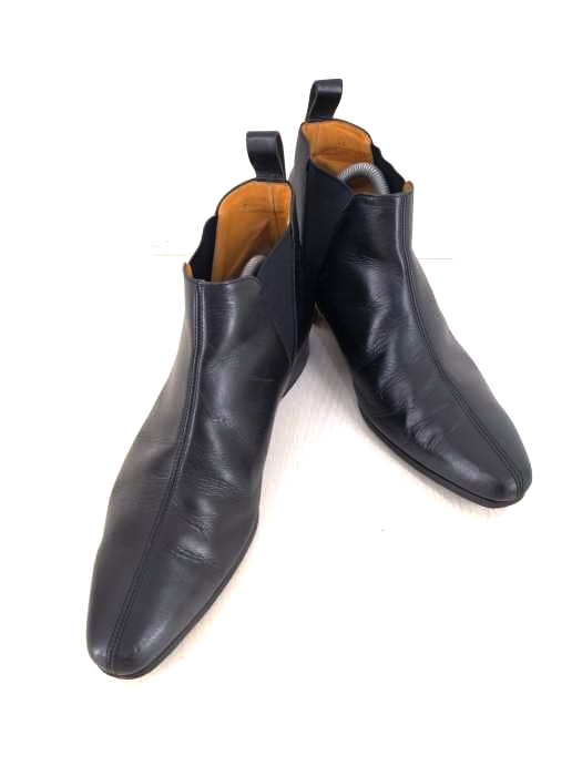 COMME des GARCONS HOMME PLUS(コムデギャルソンオムプリュス) ハーフレザーサイドゴアブーツ メンズ JPN：26