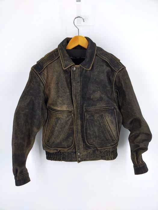 ハーレーダビッドソン HARLEY-DAVIDSON 白タグ 裏地ペイズリー シングルライダースジャケット メンズ  40