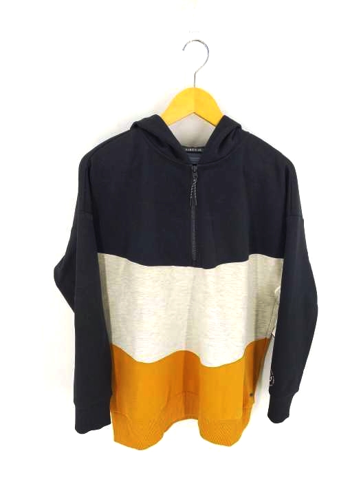 スコッチアンドソーダ SCOTCH&SODA NUMBER 16 切替 ハーフジップパーカー メンズ import：S