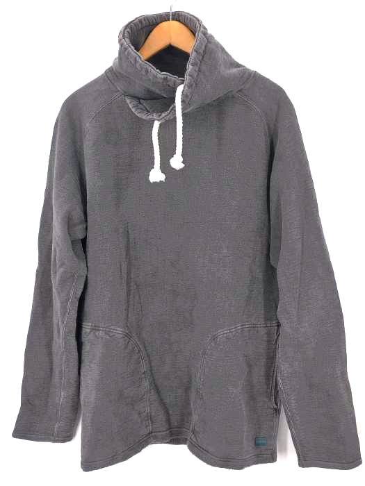 グッドオン good on 製品染め ラップネック ラグラン スウェット メンズ import：XL