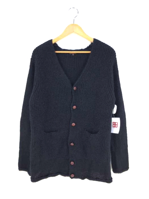 ポールスミス Paul Smith ナイロンウール混 モヘヤニットカーディガン メンズ import：L