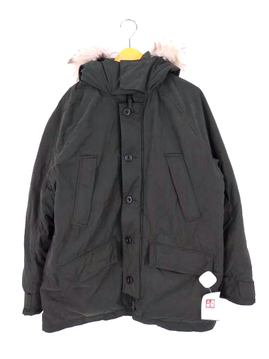 アメリカンイーグルアウトフィッターズ AMERICAN EAGLE OUTFITTERS ファーダウンジャケット メンズ import：XL