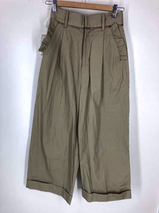 KBF(ケイビーエフ) フリルポケットワイドパンツ レディース ONE SIZE ONE SIZE