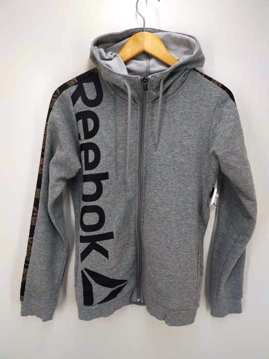 Reebok(リーボック) テープロゴスウェット フルジップパーカー メンズ トップス パーカー