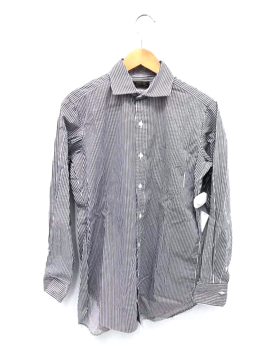 SHIPS(シップス) コットン ストライプ柄シャツ メンズ  38
