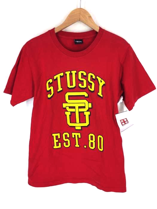 Stussy(ステューシー) プリントTシャツ メンズ  small