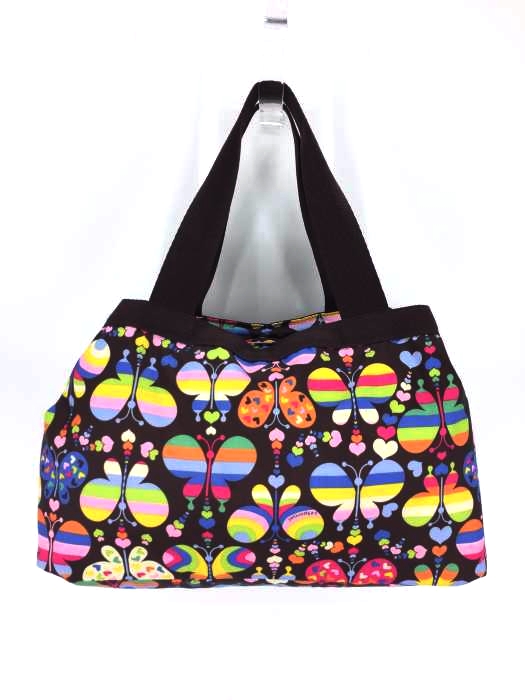 LeSportsac(レスポートサック) バタフライ柄 ミニボストンバッグ レディース ONE SIZE