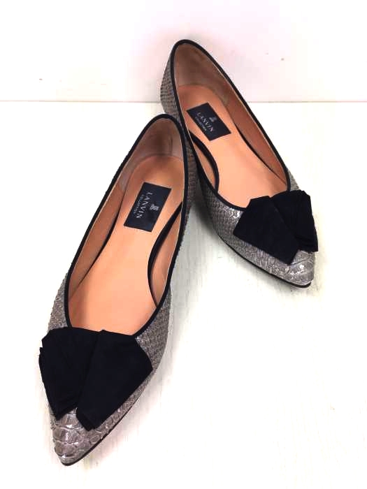 LANVIN COLLECTION(ランバンコレクション) リボンモチーフパンプス レディース  23 1/2