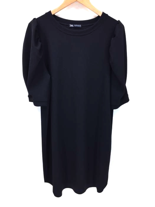 ZARA(ザラ) ボリュームスリーブワンピース レディース  USA L