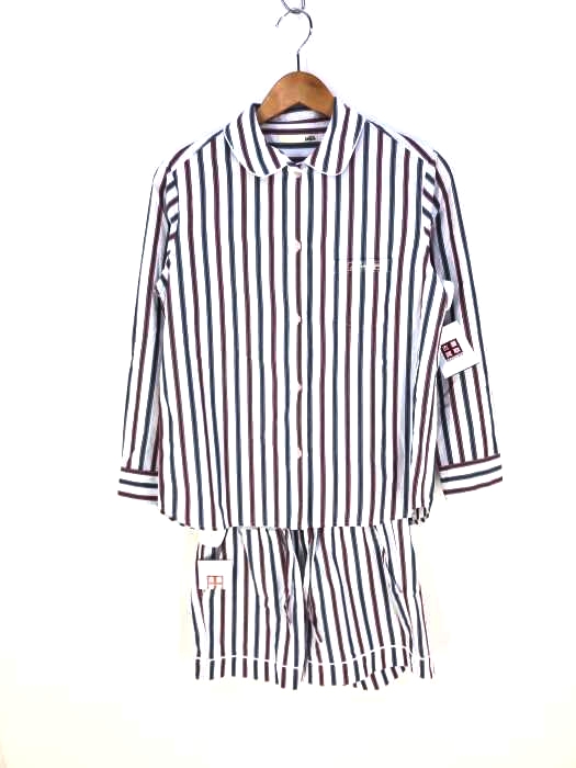 gelato pique(ジェラートピケ)  ストライプシャツセットアップ レディース  FREE SIZE
