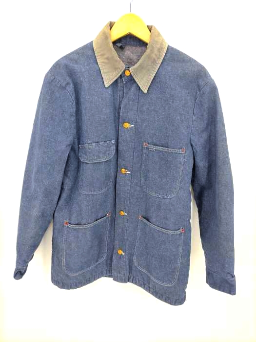 USED古着(ユーズドフルギ) 60S ガチャポケットブランケットデニムカバーオール メンズ 表記無