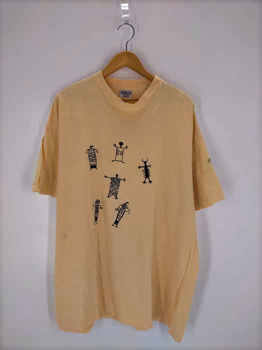 ONEITA(オニータ) オーバーサイズプリントTシャツ レディース  2X