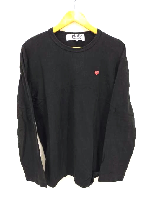 PLAY COMME des GARCONS(プレイコムデギャルソン) T-SHIRT WITH SMALL RED HEART メンズ JPN：XL