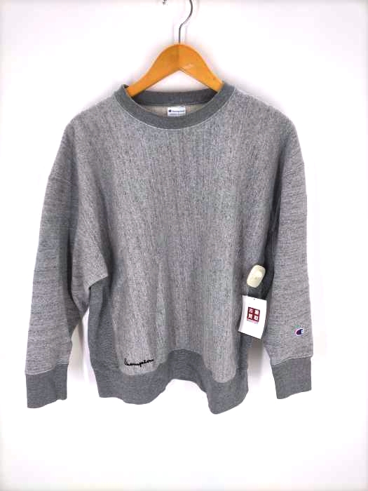 Champion(チャンピオン) reverse weave トリコタグ復刻 霜降りクルーネックスウェット メンズ JPN：M