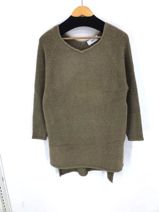 AZUL by moussy(アズールバイマウジー) BELT SET V NECK KNIT TUNIC レディース  S