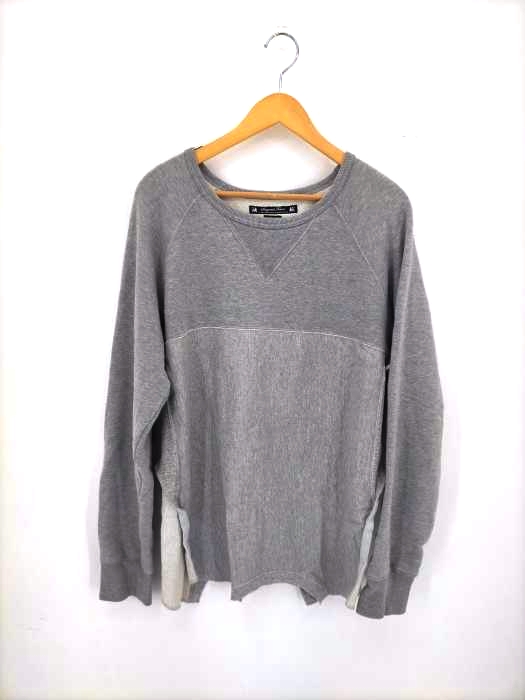 SASQUATCHfabrix.(サスクワァッチファブリックス) WAR IS OVER SWEAT 切替リメイクスウェット メンズ JPN：L