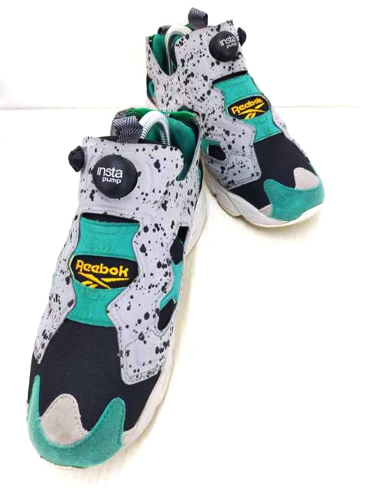 Reebok(リーボック) INSTAPUMP FURY SP BLACK インスタ ポンプフューリー スペックル ブラック ユニセックス メンズ JPN：25