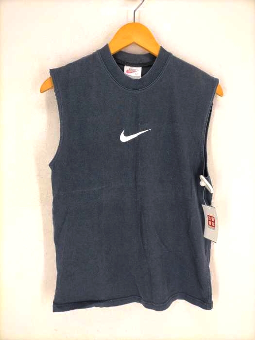 NIKE(ナイキ) 90S 白タグ センターロゴ ノースリーブトップス メンズ  L