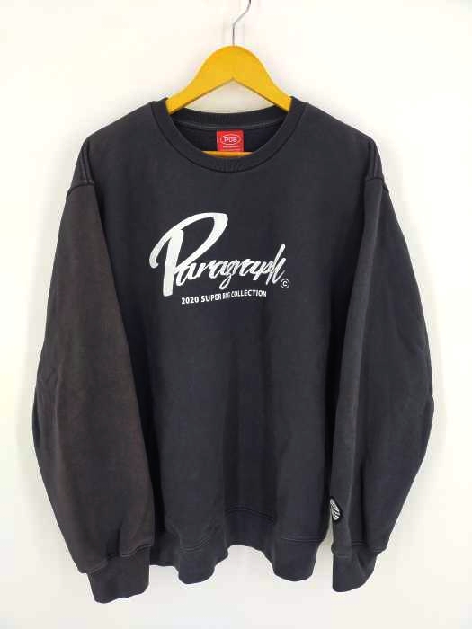 PARAGRAPH(パラグラフ) 2020 SUPER BIG COLLECTION クルーネックスウェット メンズ 表記無