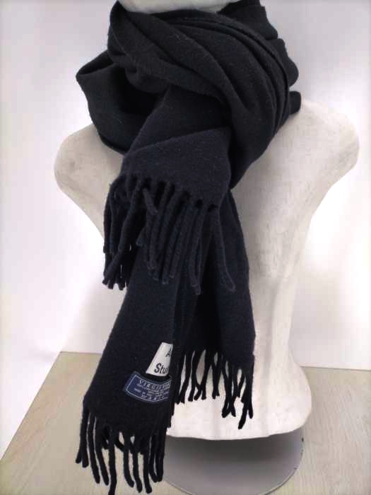 ACNE STUDIOS(アクネストゥディオズ) イタリア製 VIRGIN WOOL フリンジ大判マフラー レディース 表記無