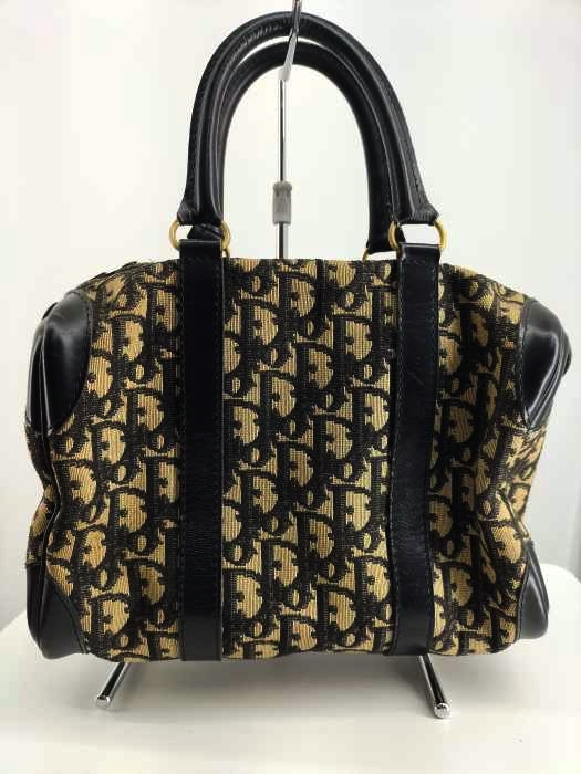 クリスチャンディオール Christian Dior トロッター ハンドバッグ ミニボストンバッグ レディース 表記無