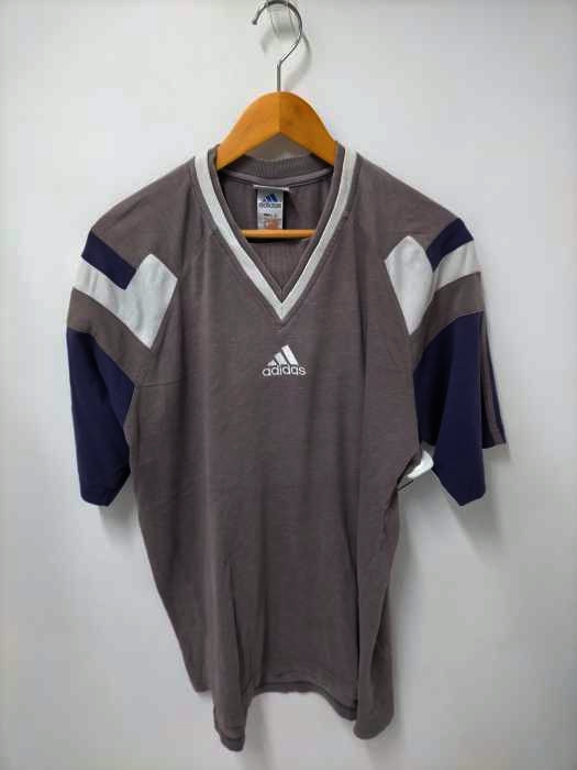 アディダス adidas 90-00s VネックTシャツ メンズ  M