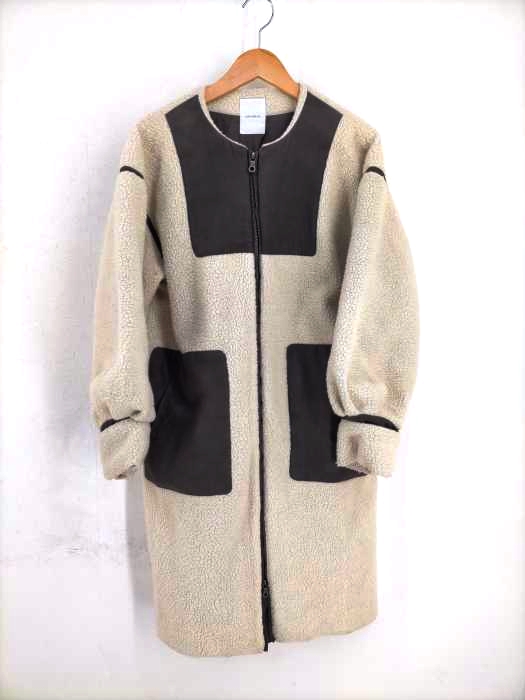 スローブイエナ SLOBE IENA ボアロングブルゾン レディース 表記無