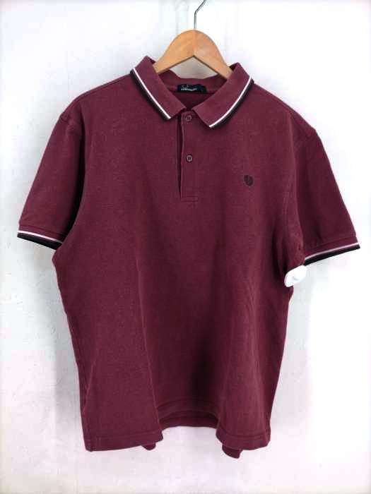 フレッドペリー FRED PERRY 鹿の子 ポロシャツ メンズ import：XL