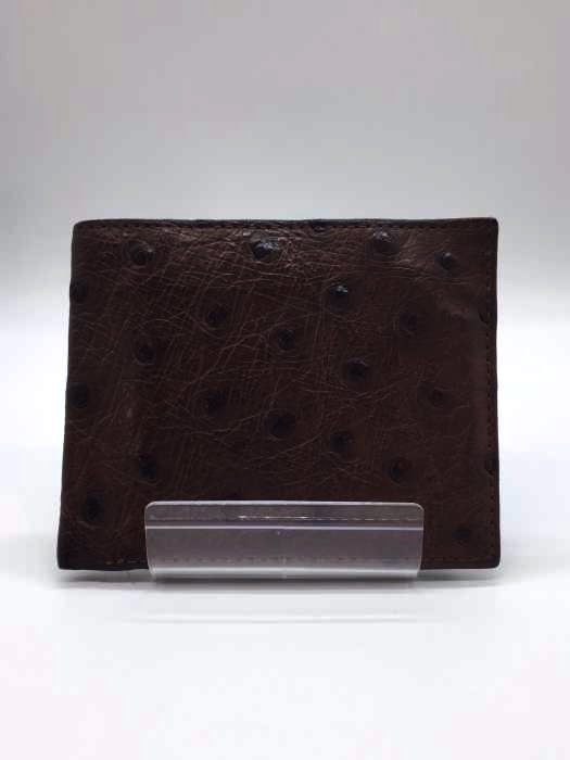USED古着(ユーズドフルギ) genuine ostrich オーストリッチレザー 二つ折り財布 メンズ 表記無