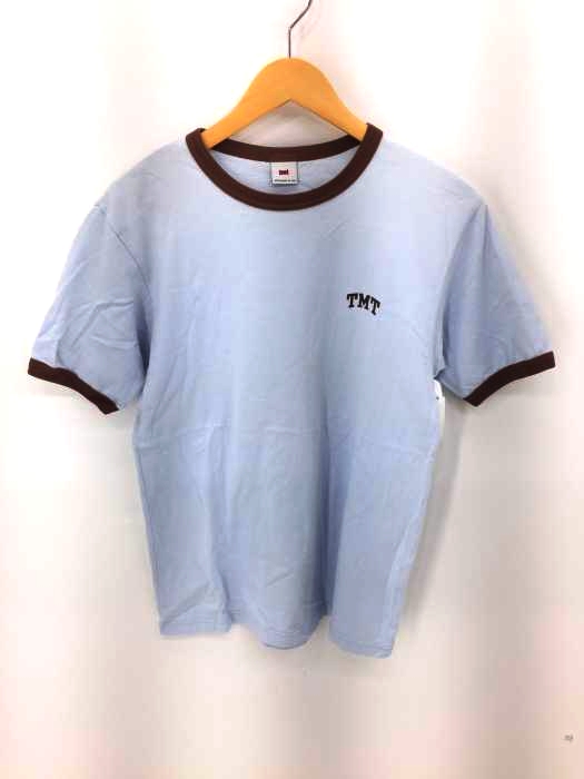 TMT(ティーエムティー) ロゴプリント リンガーTシャツ メンズ 表記無