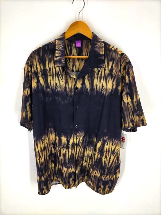 USED古着(ユーズドフルギ) T.K.P.A YOUNG RICH 総柄ボックス開襟半袖シャツ メンズ JPN：XL