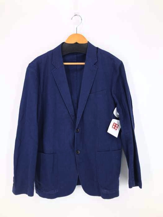 UNITED ARROWS green label relaxing(ユナイテッドアローズグリーンレーベルリラクシング) CMCIウォッシュドメンアサNT 2Bジャケット メンズ JPN：L