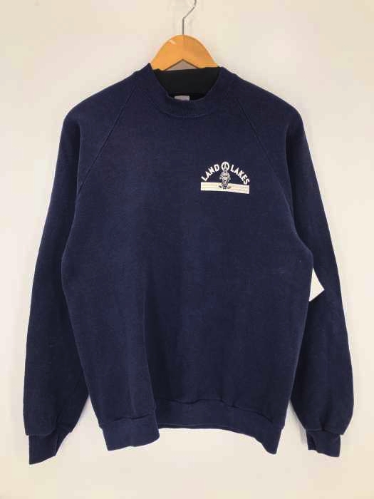 JERZEES(ジャージーズ) USA製 ワンポイントプリント ラグランスウェット メンズ import：XL