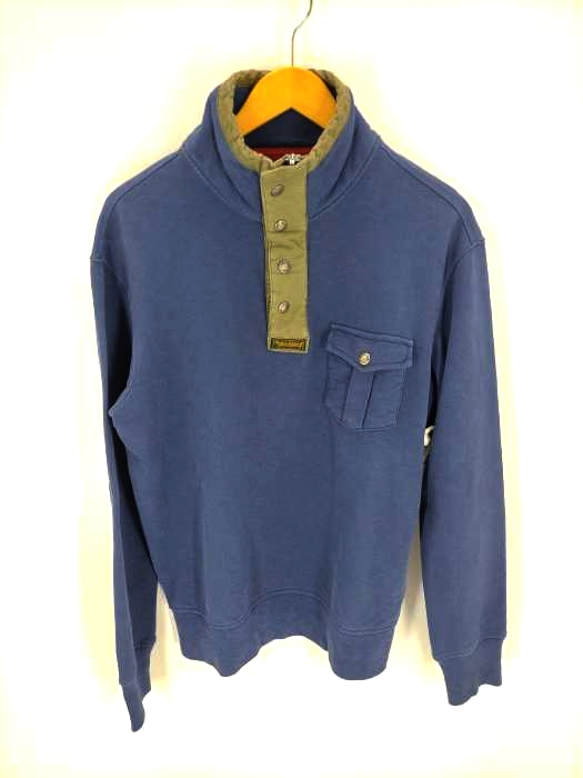 Polo by RALPH LAUREN(ポロバイラルフローレン) ハーフスナップ ミリタリースウェット メンズ JPN:M