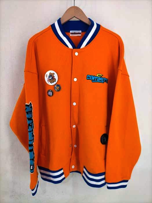 centimeter(センチメーター) Block buster sweat stadium jacket メンズ JPN:L