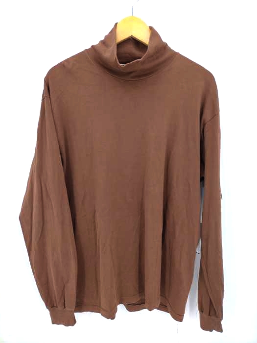 AURALEE(オーラリー) 20AW LUSTER PLAITING HI NECK L/S TEE メンズ JPN：4