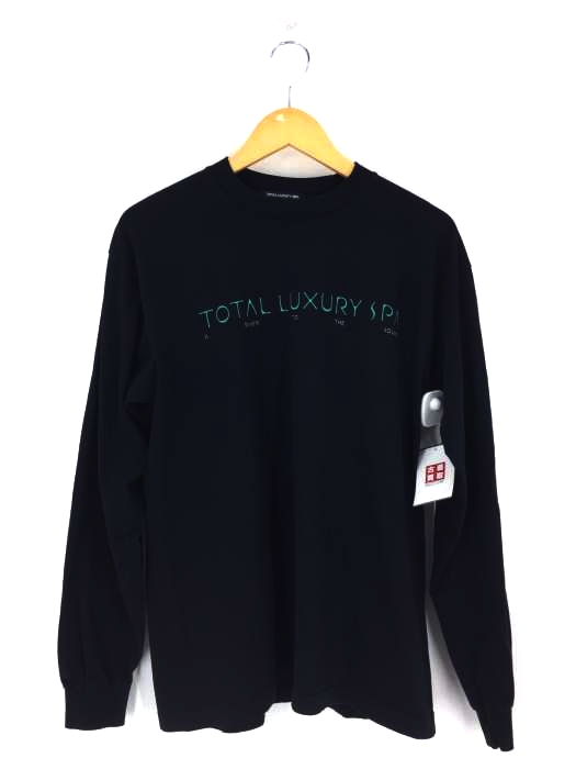 TOTAL LUXUARY SPA(トータルラグジュアリースパ) メッセージプリントTシャツ メンズ import：M