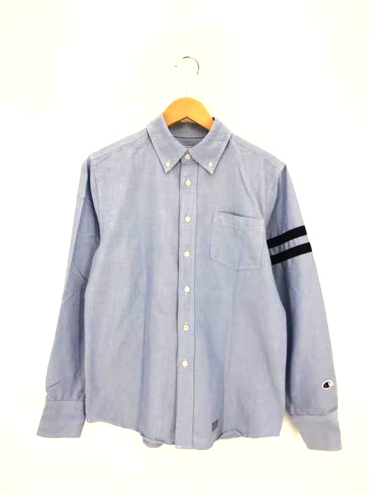 Champion(チャンピオン) オックスフォードボタンダウンシャツ メンズ JPN：M
