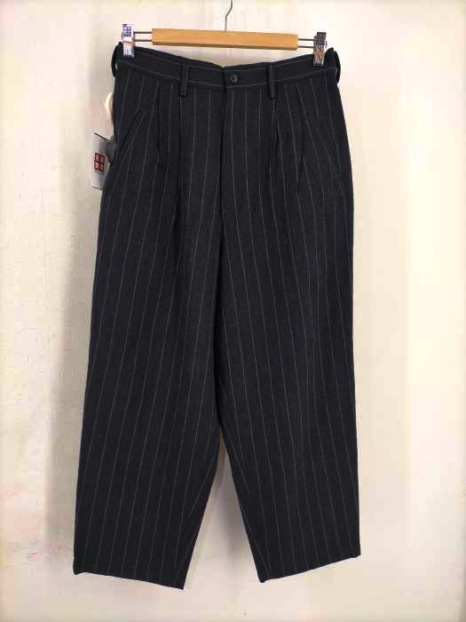 Y’s(ワイズ) 90s ストライプ柄2タックウールスラックス レディース 表記無