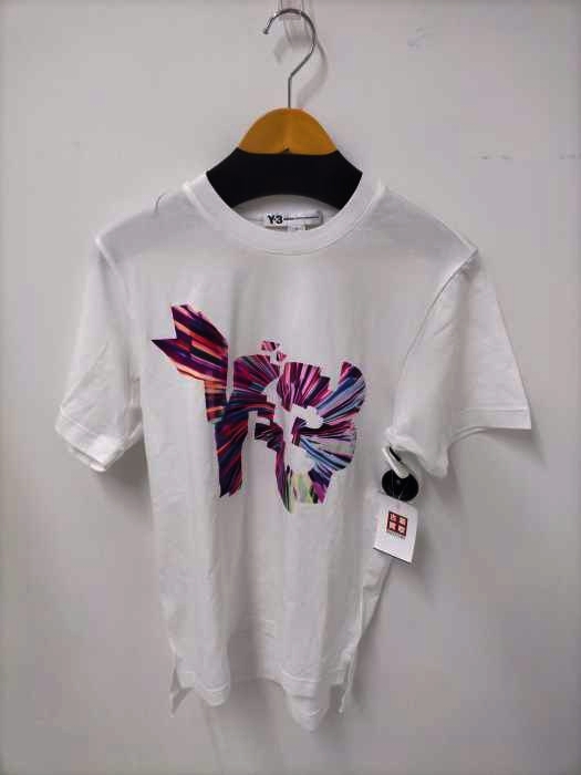 Y-3(ワイスリー) フロントロゴラバープリントTシャツ メンズ JPN：S