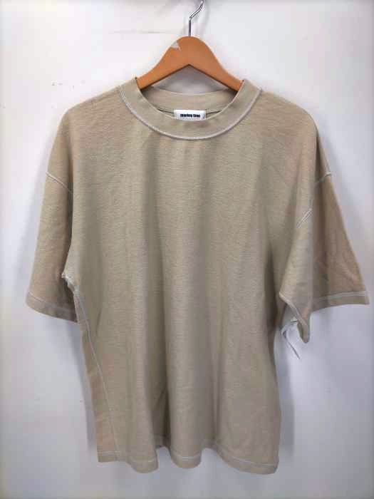 MONKEY TIME(モンキータイム) コットン ホワイトステッチTシャツ メンズ JPN：M