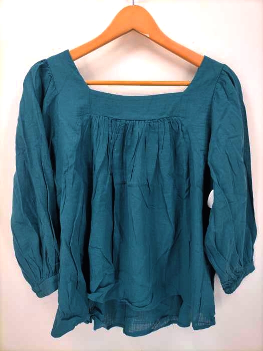 moussy(マウジー) SQUARE NECK BLOUSE レディース  FREE