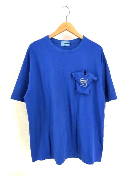 ユーズドフルギ USED古着 ミニTシャツデザイン半袖Tシャツ メンズ JPN：4
