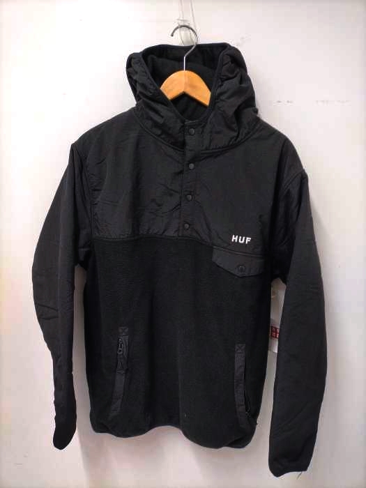 HUF(ハフ) フリースアノラックパーカー メンズ JPN：S