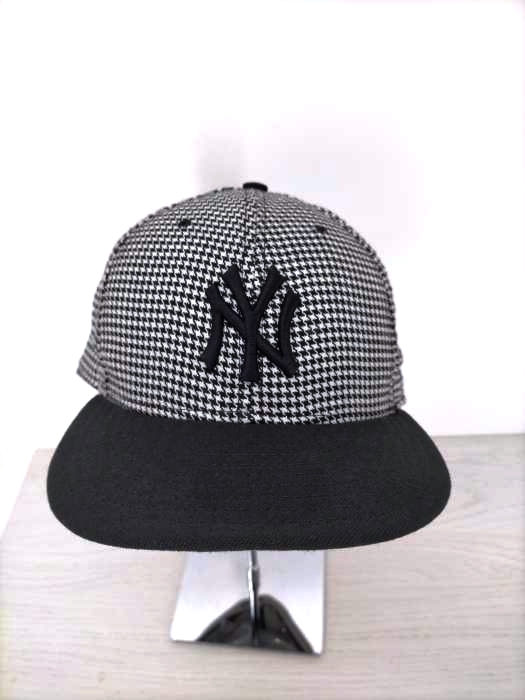 NEWERA(ニューエラ) 千鳥格子 切替 59FIFTY ベースボールキャップ メンズ 7 1/2