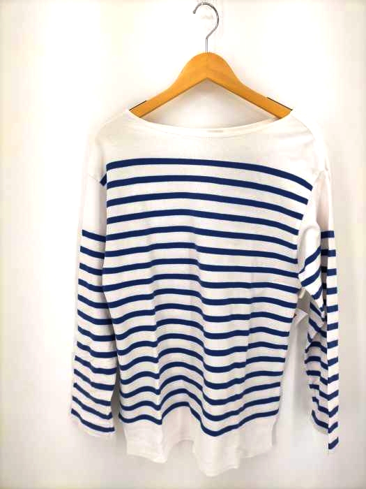 6 BEAUTY & YOUTH UNITED ARROWS(ロクビューティーアンドユースユナイテッドアローズ) RASCHEL BORDER PULLOVER 2/カットソー レディース FREE