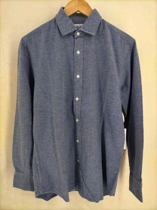UNITED ARROWS(ユナイテッドアローズ) コットンフランネル ワイドカラーシャツ  メンズ JPN：S