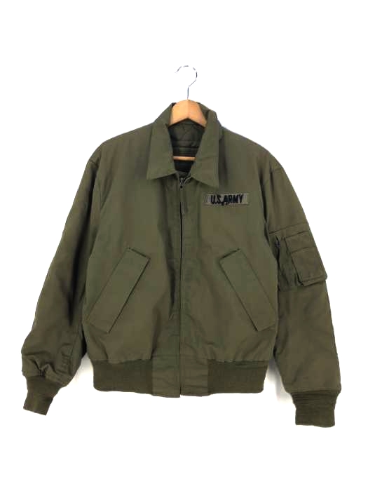 ユーエスアーミー US ARMY ALPHA INDUSTORIES社製 CVCジャケット メンズ  MEDIUM-REGULAR