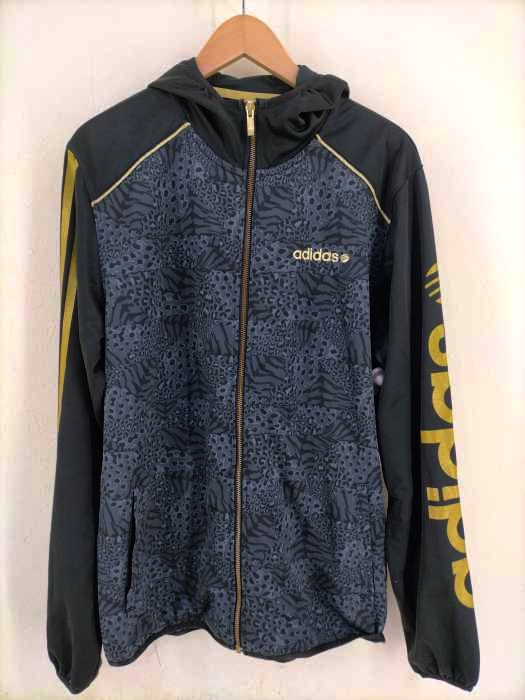 アディダス adidas トラックフーデッドジャケット メンズ JPN：M