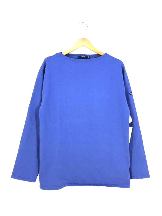 セントジェームス SAINT JAMES フランス製 ボートネックTシャツ バスクシャツ メンズ import：L